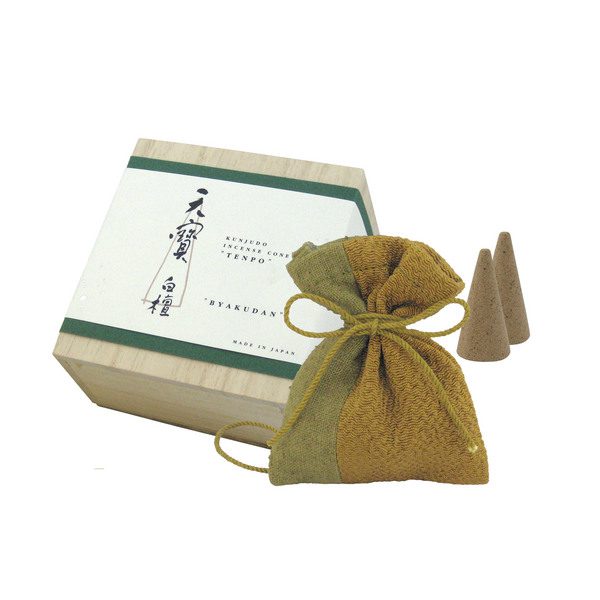 Kunjudo Tenpo Sandalwood Cone Type 15 cones (1120)