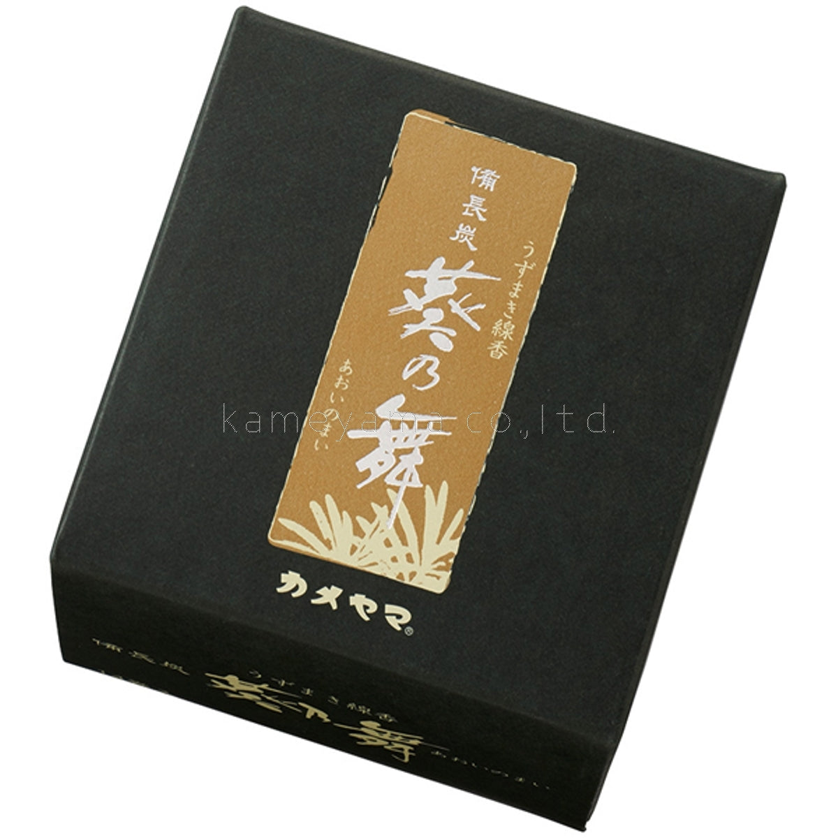 Kameyama Aoinomai Binchotan Spiral Incense 14 coils (With Hanging Thread) (13130314)
