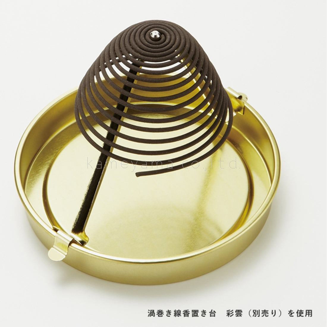 Kameyama Aoinomai Binchotan Spiral Incense 14 coils (No Hanging Thread) (13130414)