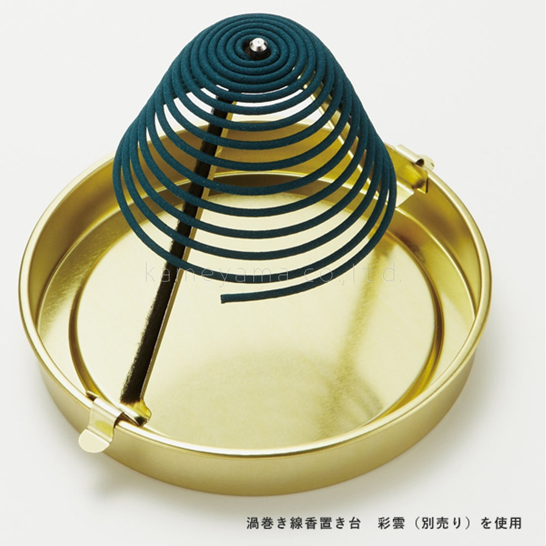 Kameyama Aoinomai Sandalwood 14 coils Spiral Incense (No Hanging Thread) (13140414)