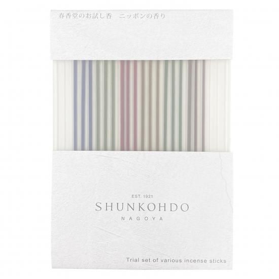 Shunkohdo Fragrances of Japan Trial Set 6 types 3 sticks each ()