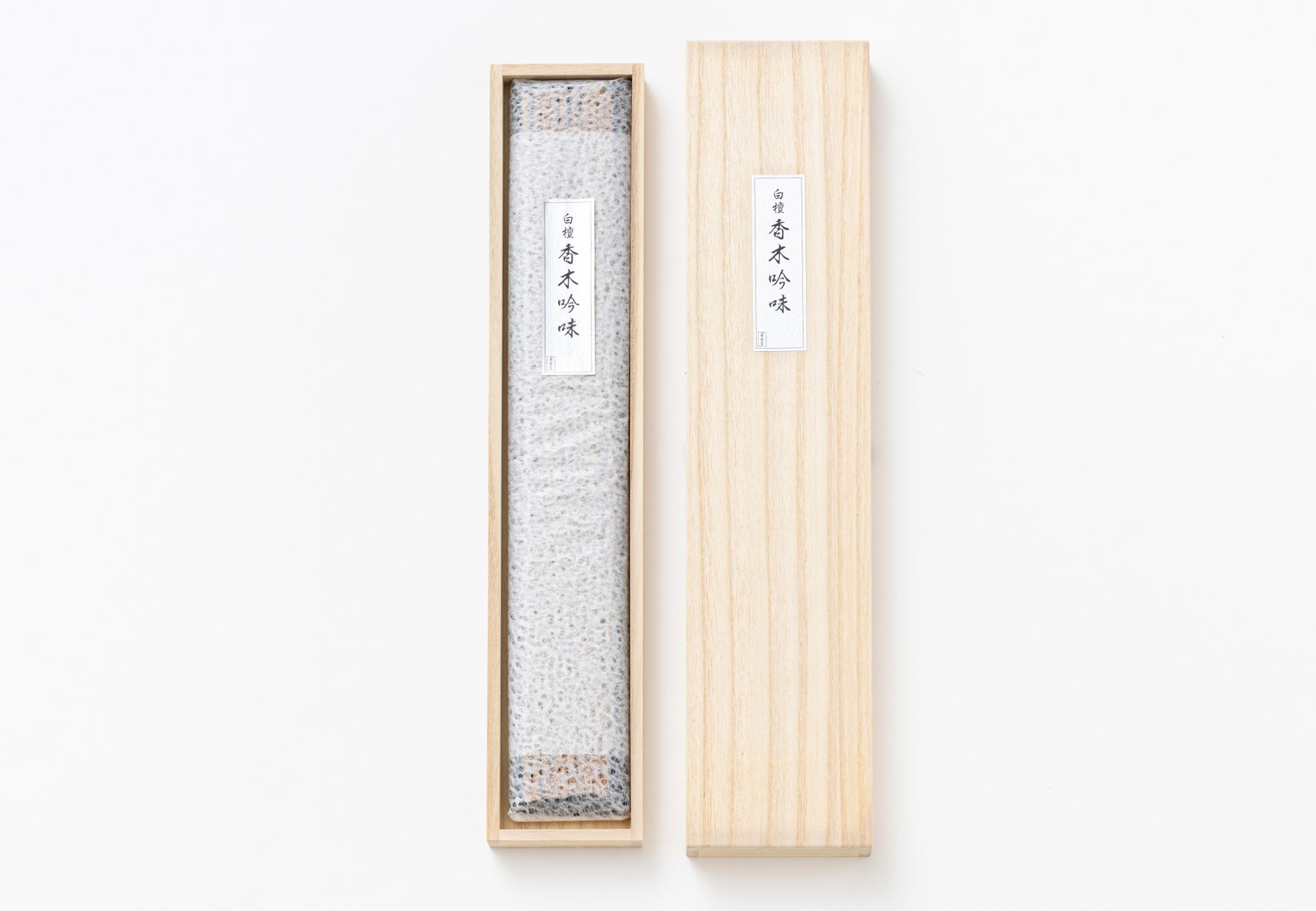 Kikujudo Koboku Ginmi Sandalwood Long Type 34cm 16 sticks (14004)