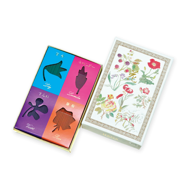 Tennendo Hana Mini Stick Assorted Floral Scents 4 types 40g each (20002)