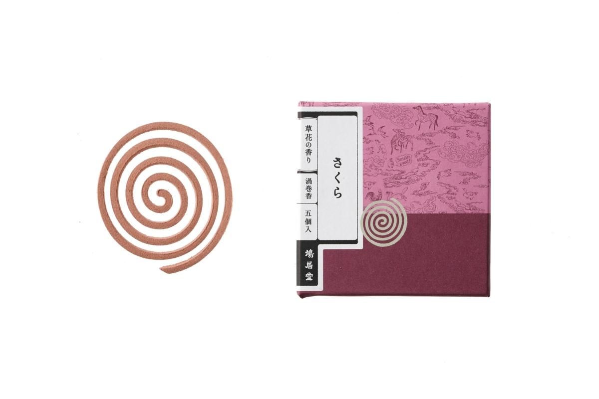 Kyukyodo Fragrance of Wildflowers Cherry Blossom (Coils) (148800061)