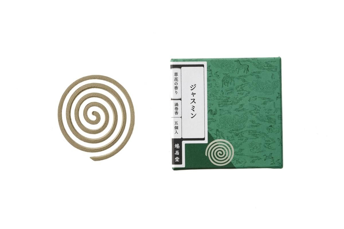 Kyukyodo Fragrance of Wildflowers Jasmine (Coils) (148800117)