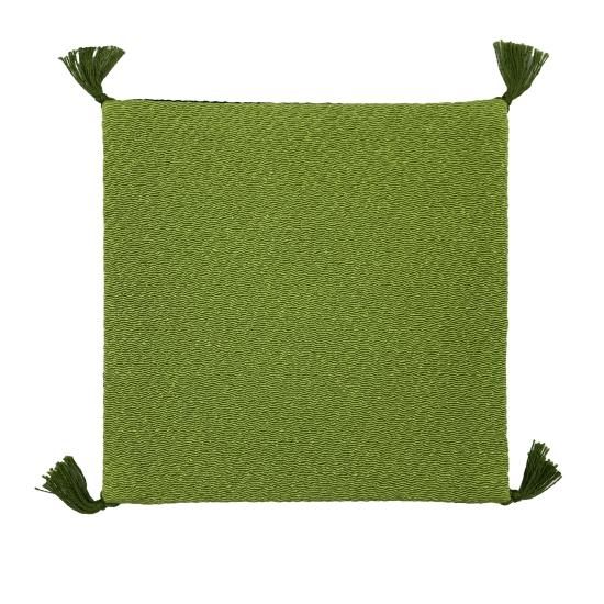 Shunkohdo Reversible Fukusa Mat Navy × Green (7040)