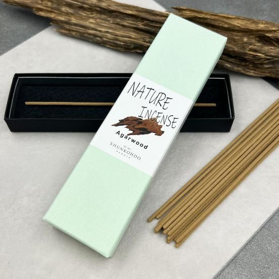 Shunkohdo Nature Incense Agarwood 20 sticks (7801)