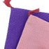 Shunkohdo Reversible Fukusa Mat Wisteria Purple × Pink (7040)