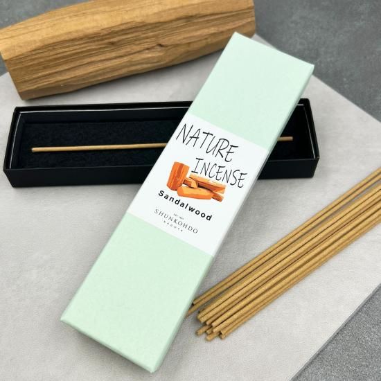 Shunkohdo Nature Incense Sandalwood 20 sticks (7804)