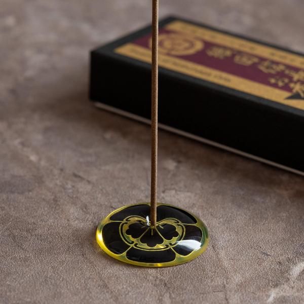 Baieido Oda Nobunaga Family Crest Incense Holder (#685)