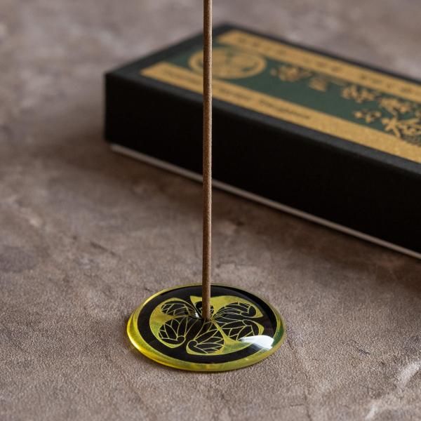 Baieido Tokugawa Ieyasu Family Crest Incense Holder (#687)