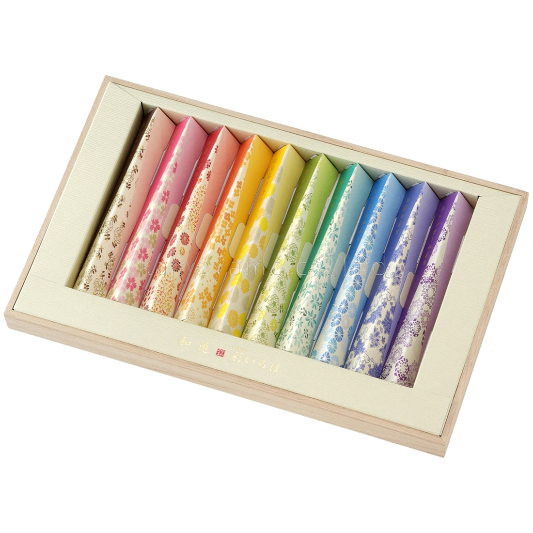 Kameyama Wayu Aya-Iroha Gift Set 10 types 10g each (20120910)