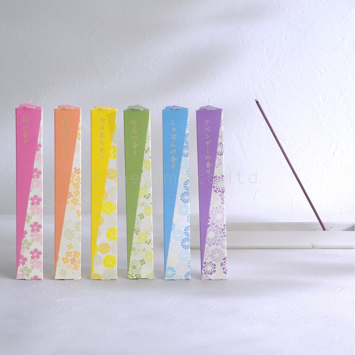 Kameyama Wayu Aya-Iroha Gift Set 10 types 10g each (20120910)