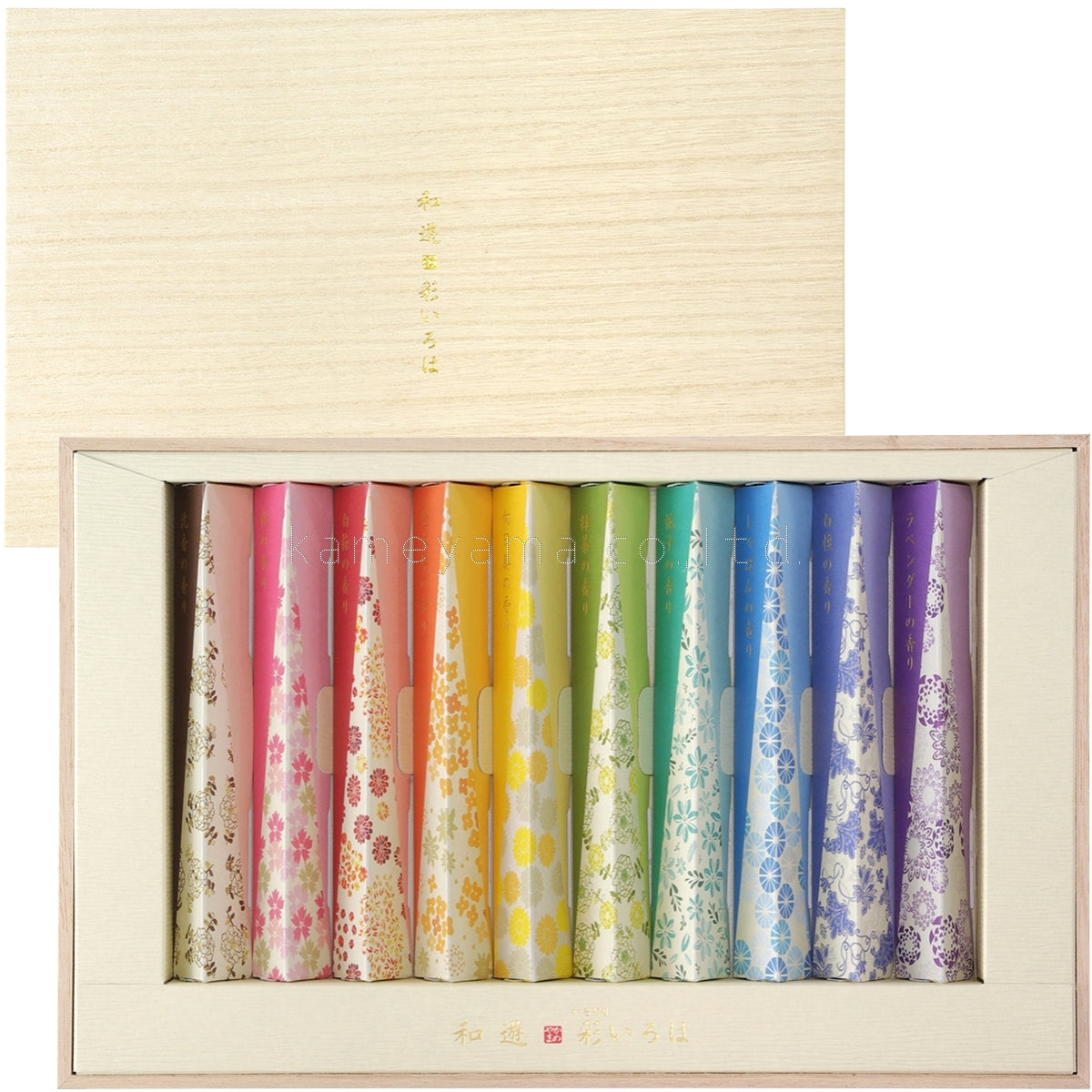 Kameyama Wayu Aya-Iroha Gift Set 10 types 10g each (20120910)