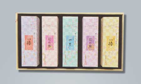 Okuno Seimeido New Hana Kurabe 5-Scents Assortment 5 types 80g each (33-1)