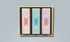 Okuno Seimeido New Hana Kurabe 3-Scents Assortment 3 types 80g each (Sakura, Ichiyo, Kobai) (33-2)