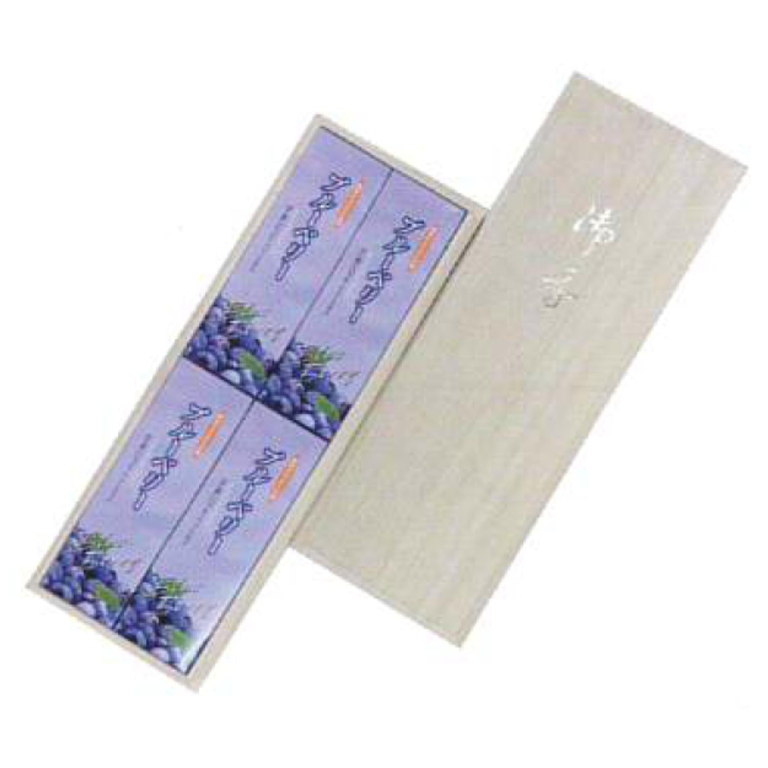 Keigado Blueberry 4 boxes in Paulownia Box (611B)