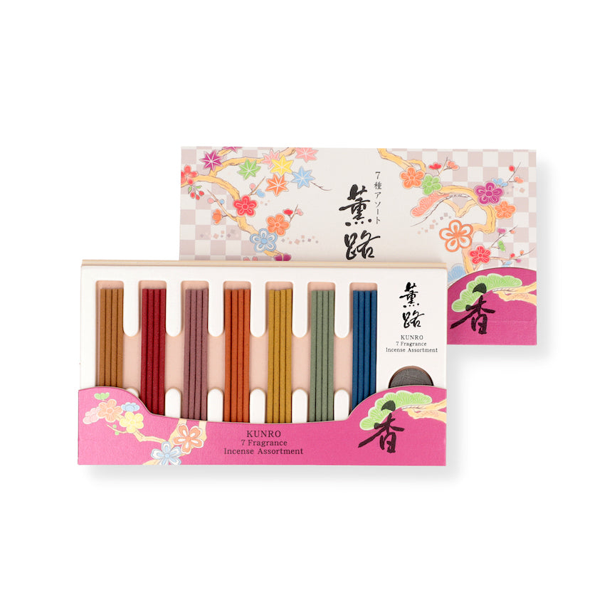 Shoyeido Kunro Assortment 7 types 4 sticks each (211402)