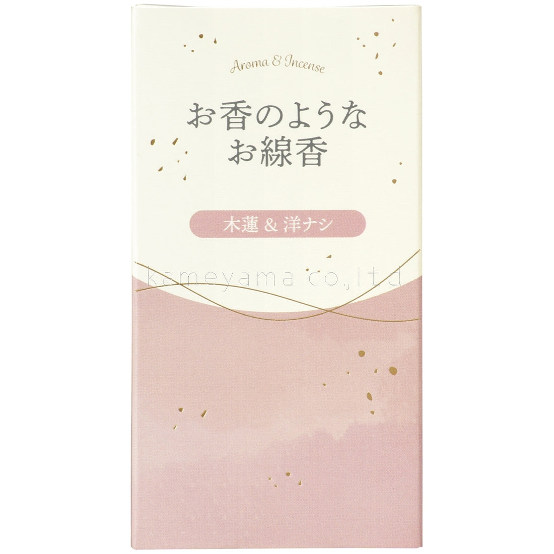 Kameyama Perfume-Like Incense Magnolia & Pear 50g (23020002)