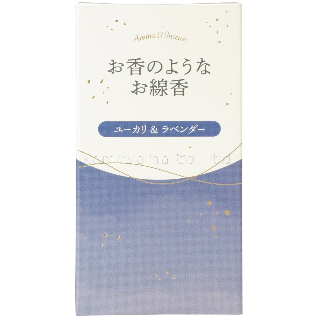 Kameyama Perfume-Like Incense Eucalyptus & Lavender 50g (23020006)