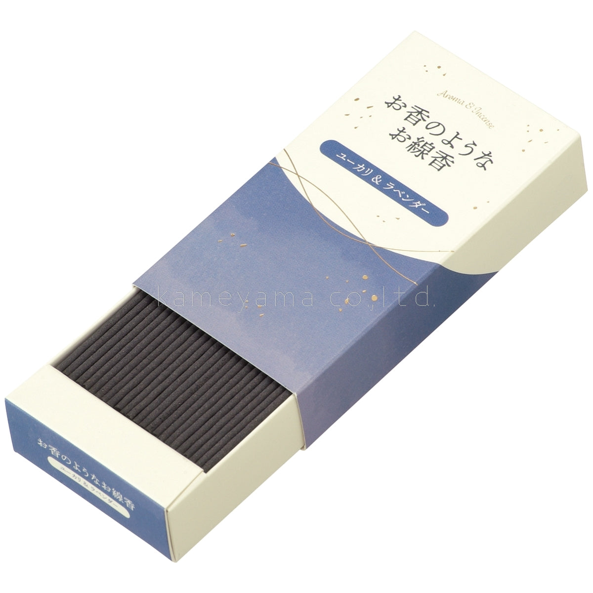 Kameyama Perfume-Like Incense Eucalyptus & Lavender 50g (23020006)