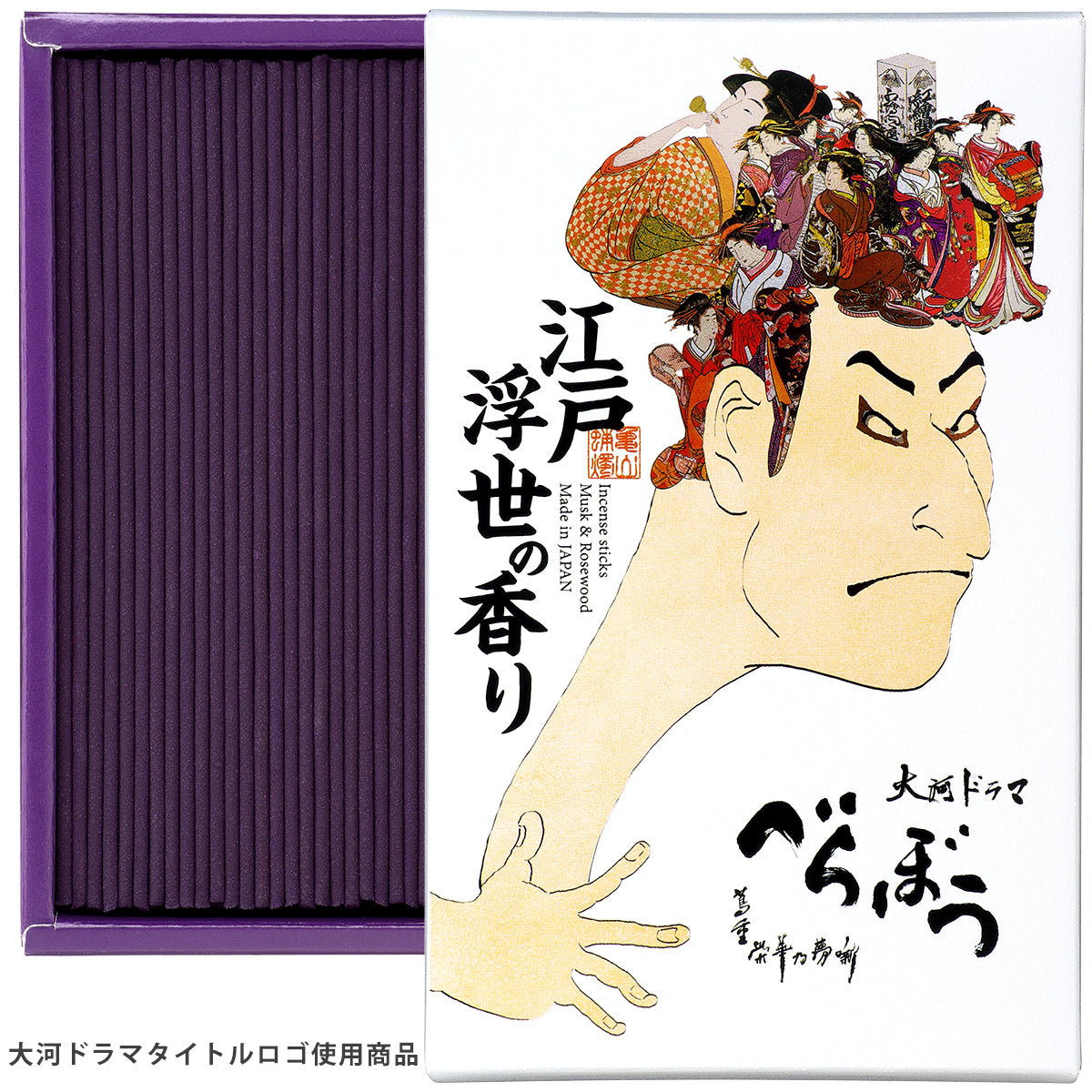 Kameyama Tsutaju Edo Ukiyo Fragrance 90g [Taiga Incense Series] (23100025)