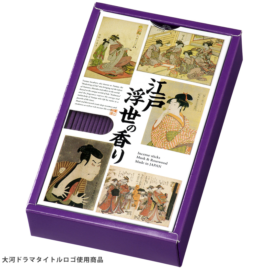 Kameyama Tsutaju Edo Ukiyo Fragrance 90g [Taiga Incense Series] (23100025)