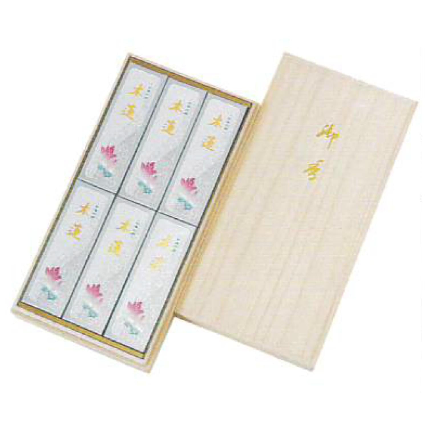 Keigado Neo Mokuren (Magnolia) 6 boxes in Paulownia Box (2000)