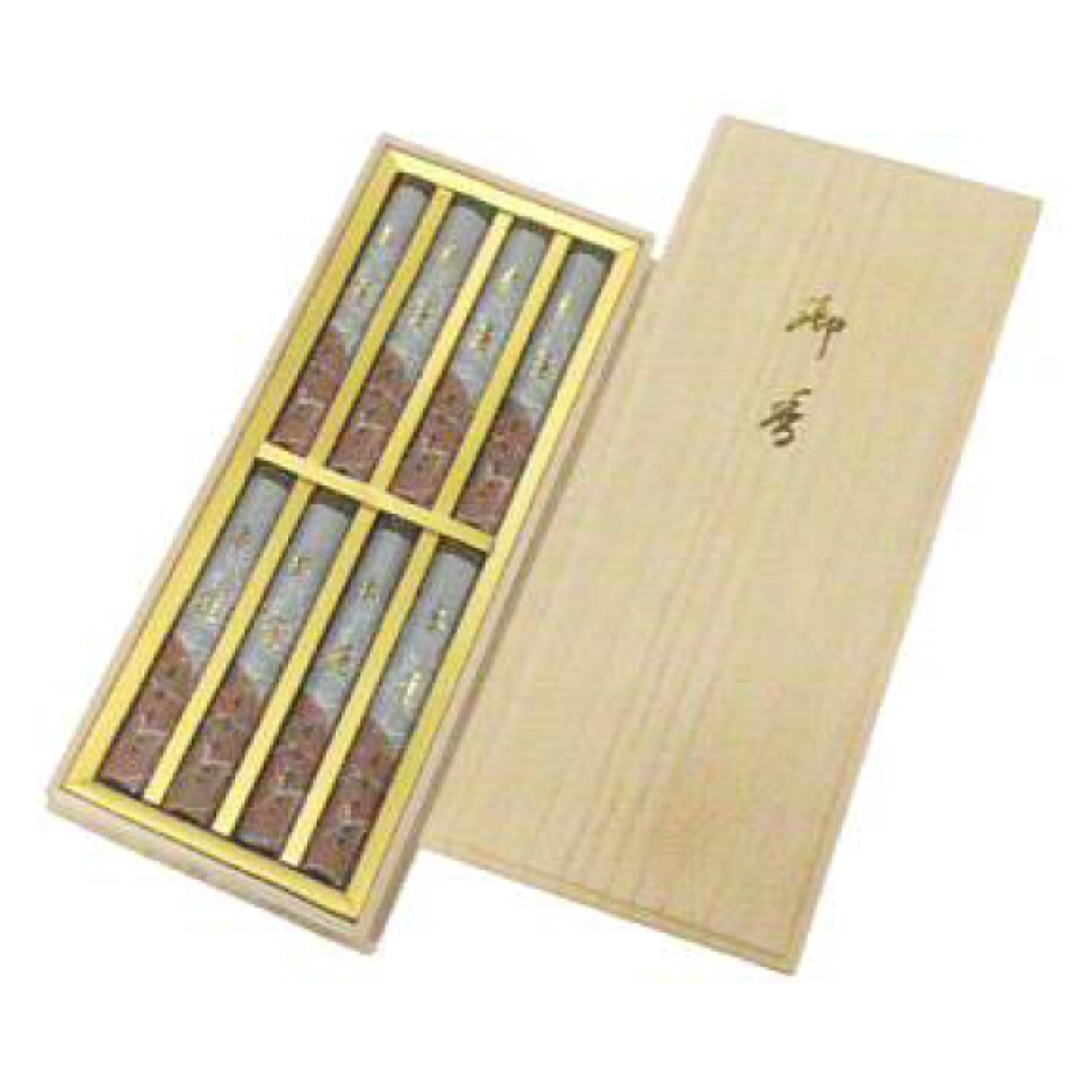 Keigado Tokusen Mokuren (Magnolia) 8 bundles in Paulownia Box (612)