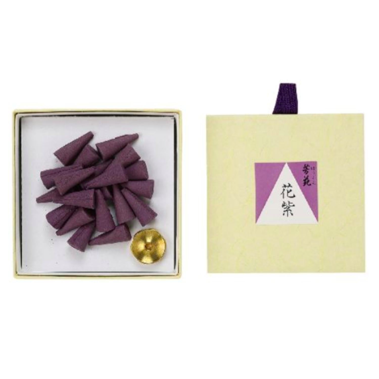 Minorien Houen Hanamurasaki (Violet) 20 cones