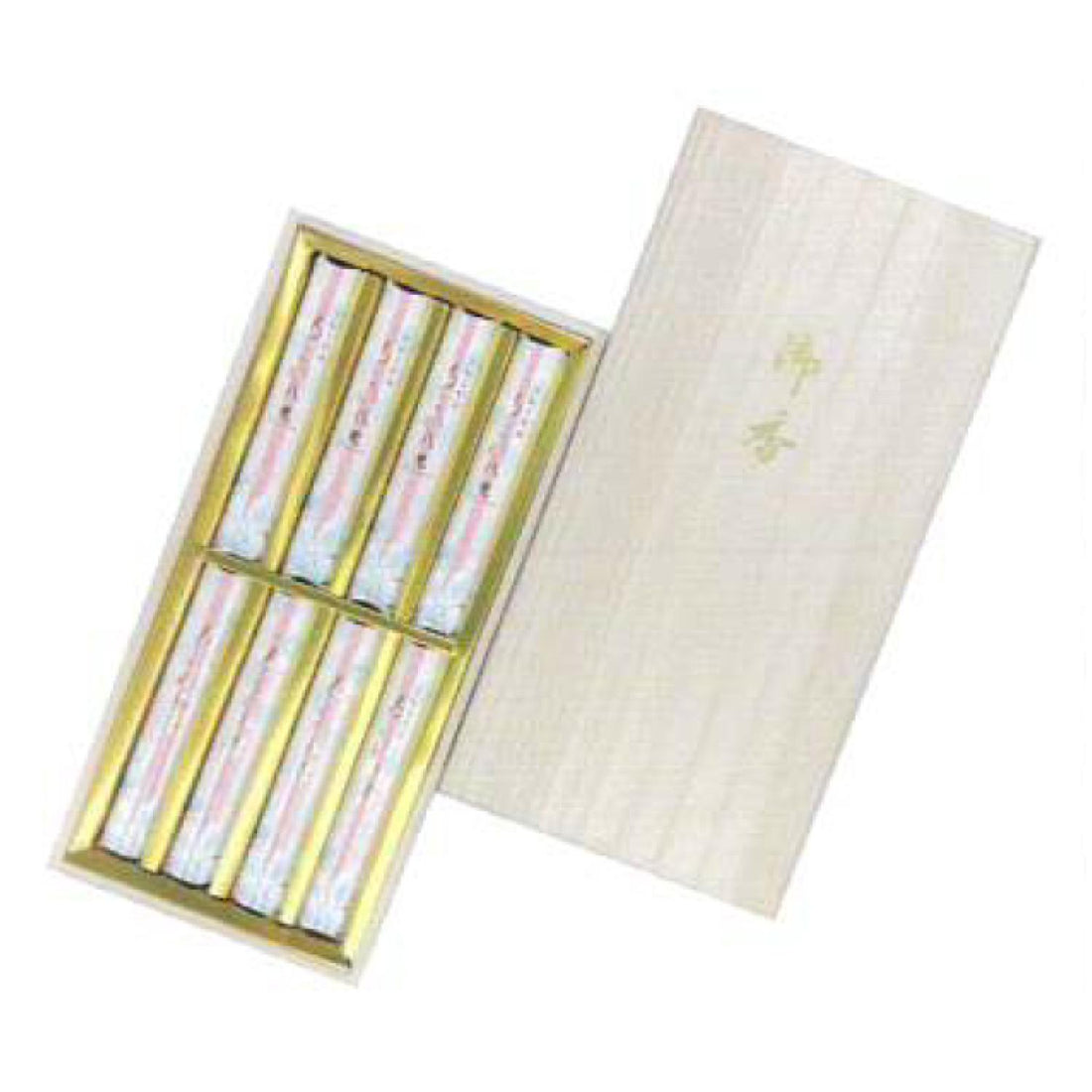 Keigado Premium Mokuren (Magnolia) 8 bundles in Paulownia Box (5500)