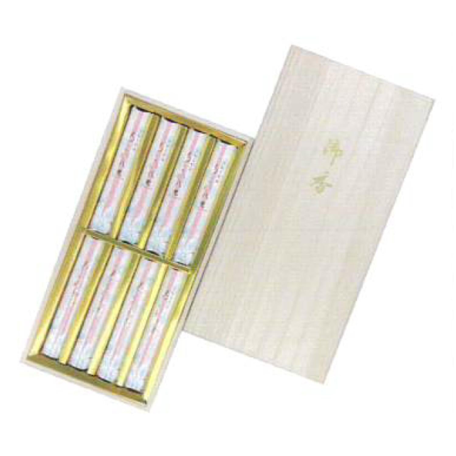 Keigado Premium Mokuren (Magnolia) 8 bundles in Paulownia Box (5500)