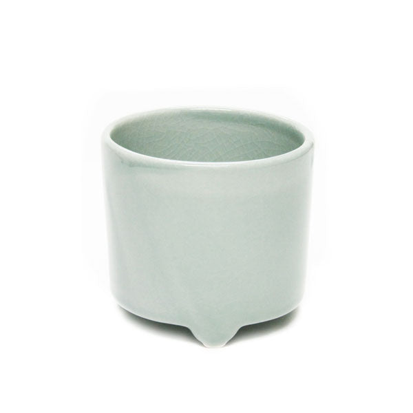 Yamadamatsu Kodo Utensil Celadon Kikigoro Incense Burner (33404)