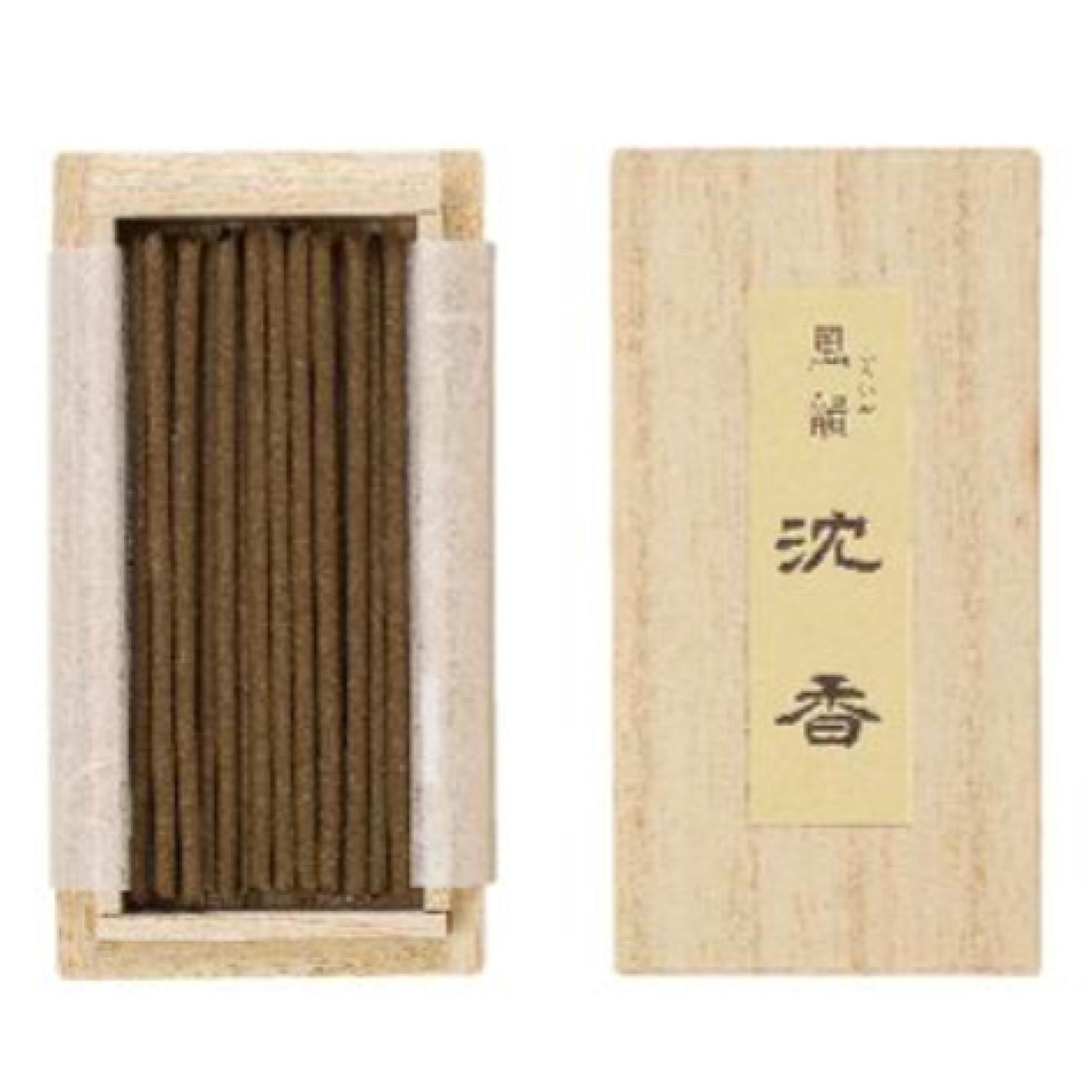 Minorien Fuin Aloeswood Mini stick 20 sticks in Paulownia Wood Box (#010401)