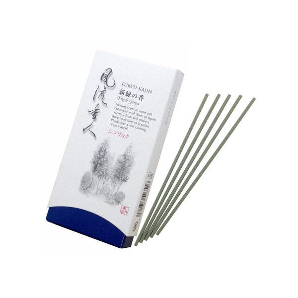 Kunjudo Furyu-Kajin Mini Shinryoku (Fresh Green) 50 sticks (355)