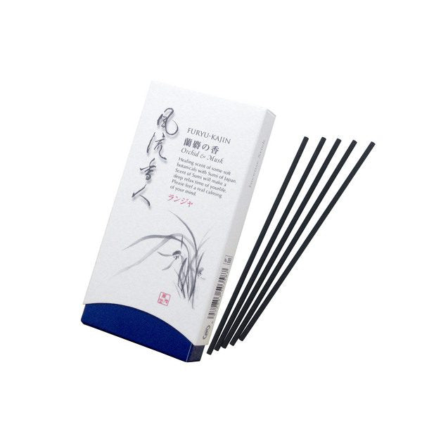 Kunjudo Furyu-Kajin Mini Ranja (Orchid & Musk) 50 sticks (358)
