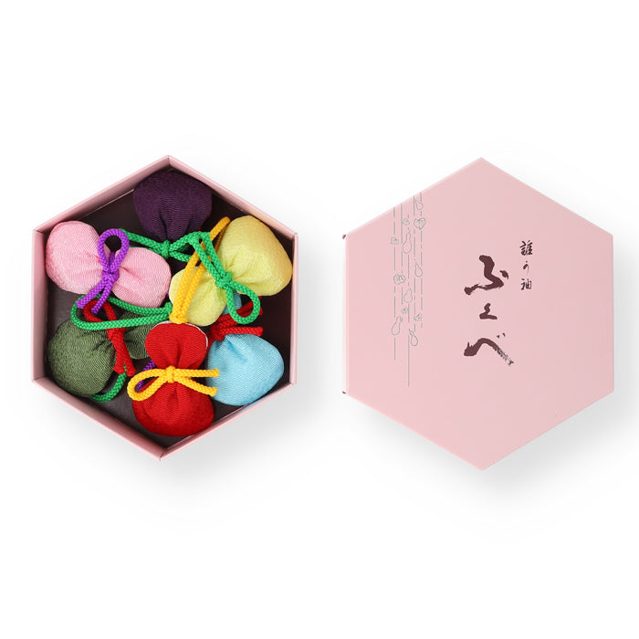 Shoyeido Tagasode Fukube Gourd-Shaped Scented Sachet 6 Pieces (510146, 510146)