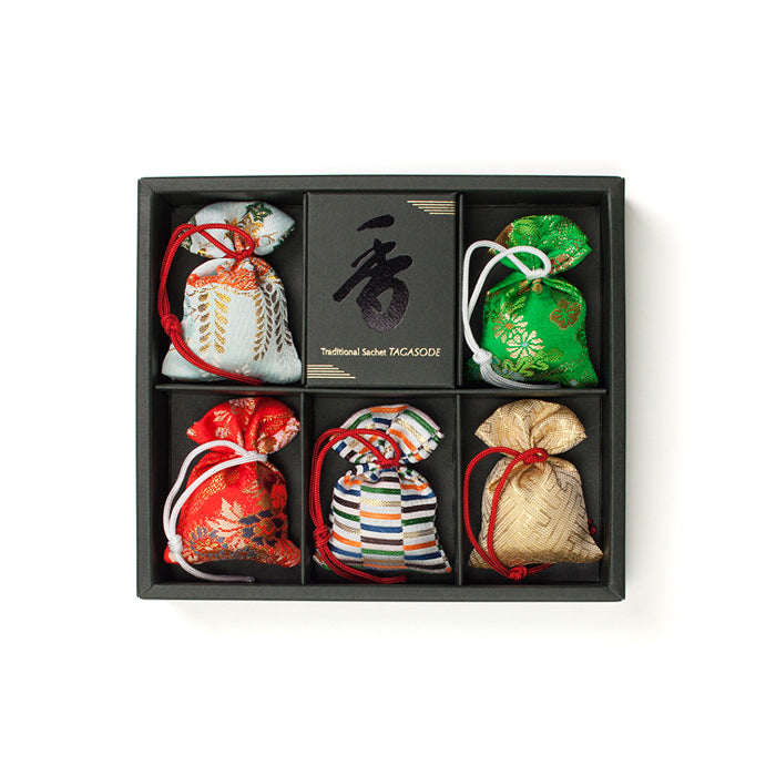Shoyeido Tagasode Gokuhin Scented Sachet Set 5 Pieces (511115)