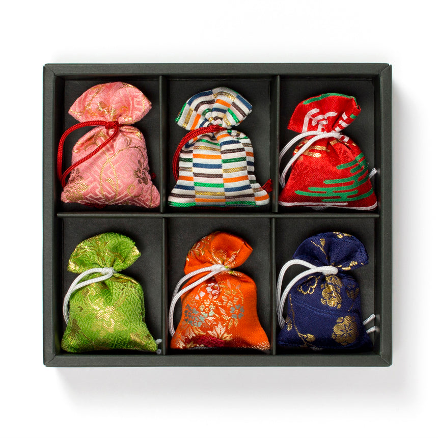 Shoyeido Tagasode Gokuhin Scented Sachet Set 6 Pieces (511116)