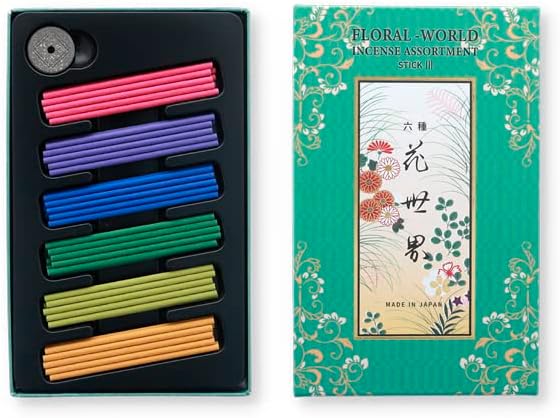 Shoyeido Floral World Assortment 6 types 10 sticks each (220111)