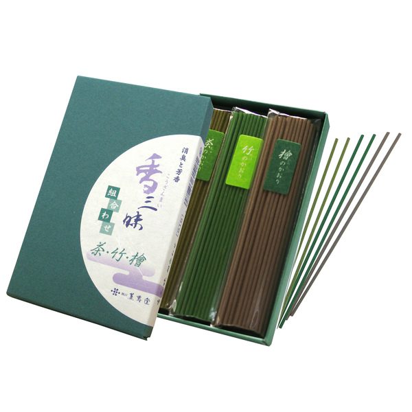 Kunjudo Koh-zanmai Assortment 3 types 40 sticks each (518)