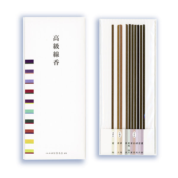 Yamadamatsu Premium Incense Assortment 10 types 1 stick each (60012)