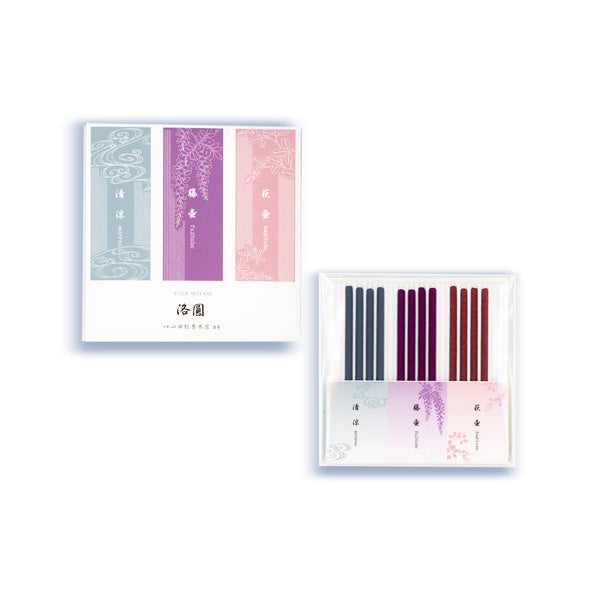 Yamadamatsu Rakuen Assortment 3 types 4 sticks each (60016)