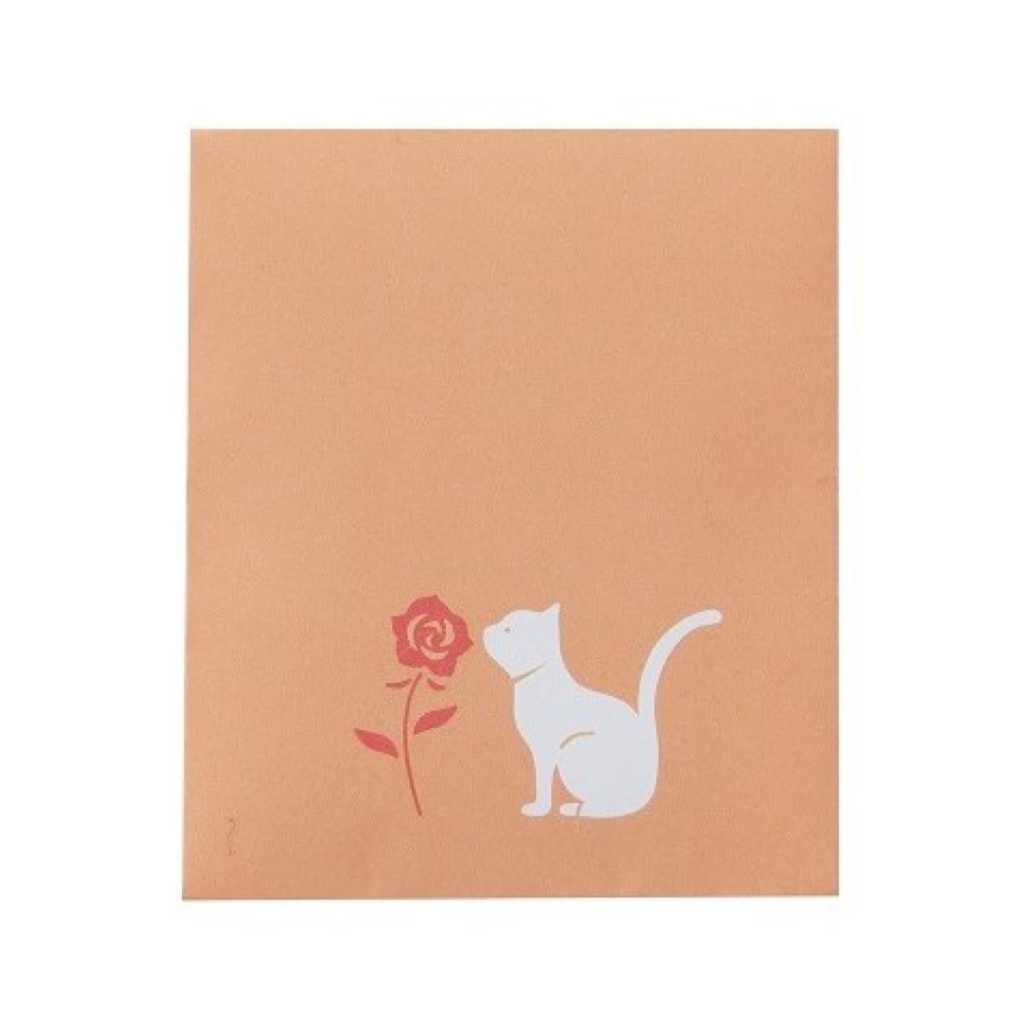 Osagawa Nisaburo Shoten Wallet Incense Card Rose ()