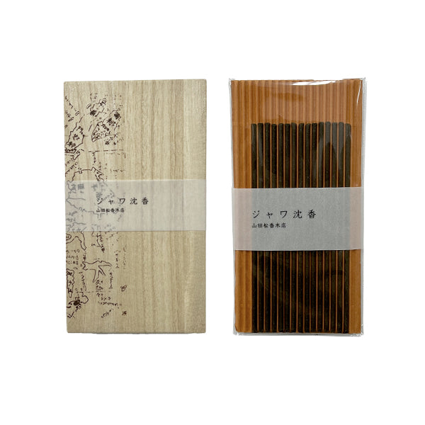 Yamadamatsu Koboku Senshu Java Agarwood 30 sticks in Paulownia Box (61842)