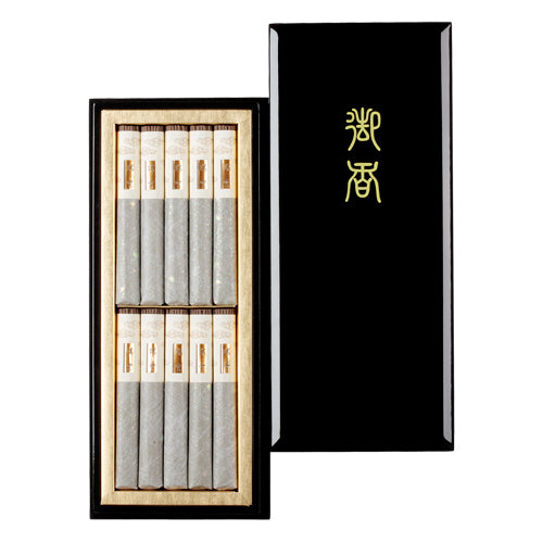 Nippon Kodo Zuiun Incense Short Sticks in Lacquered Box (10 Bundles) (617-006)