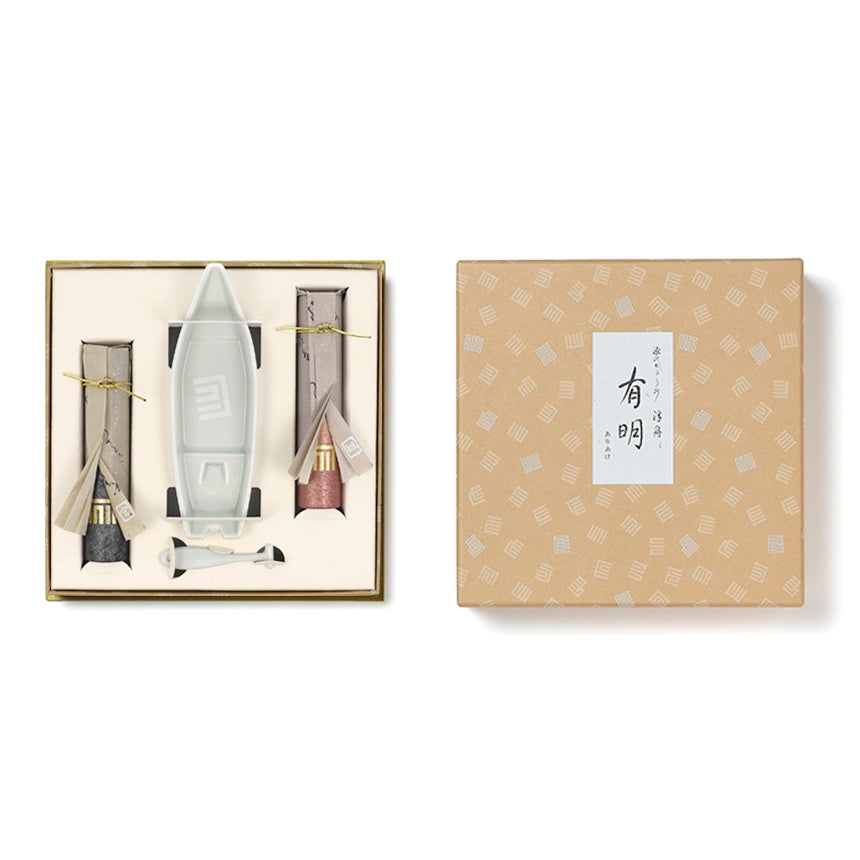 Shoyeido Genji Kaori-Sho Ukifune Ariake 2 types 15 sticks each (620312)