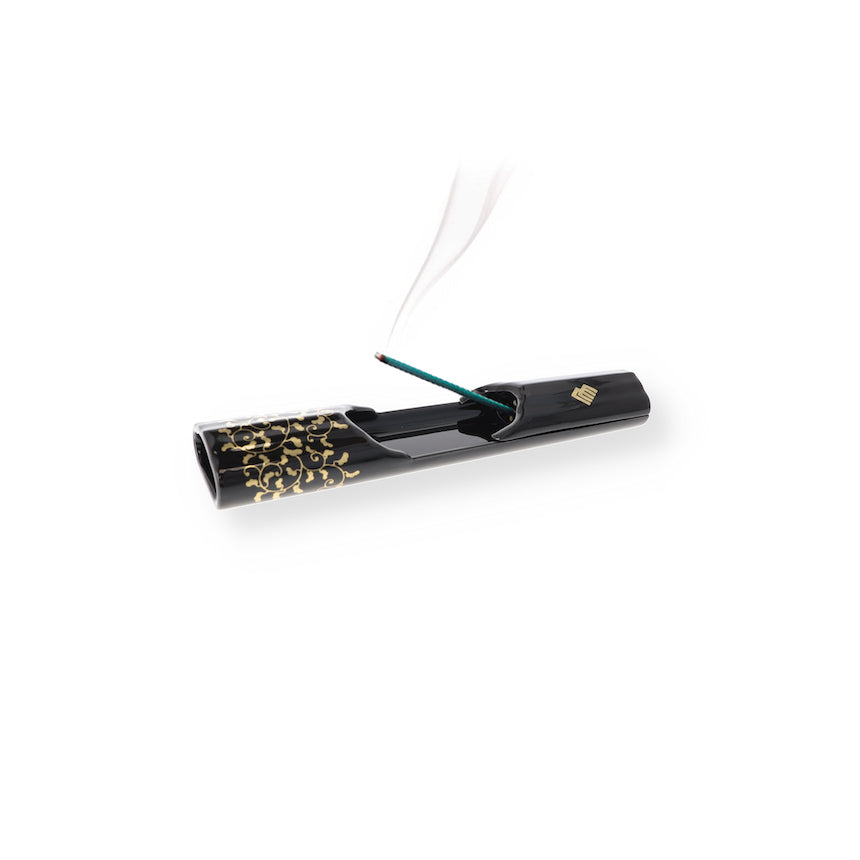 Shoyeido Genji Kaori-Sho Miyuki Yanagui Incense Holder Set (622801)