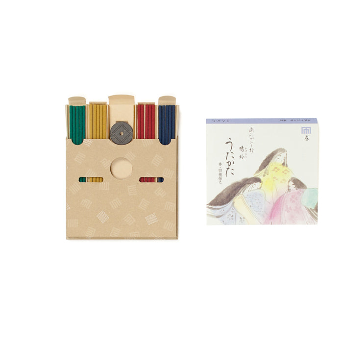 Shoyeido Genji Kaori-Sho Kagero Utakata (Heartvine) 4 types 5 sticks each (623601)