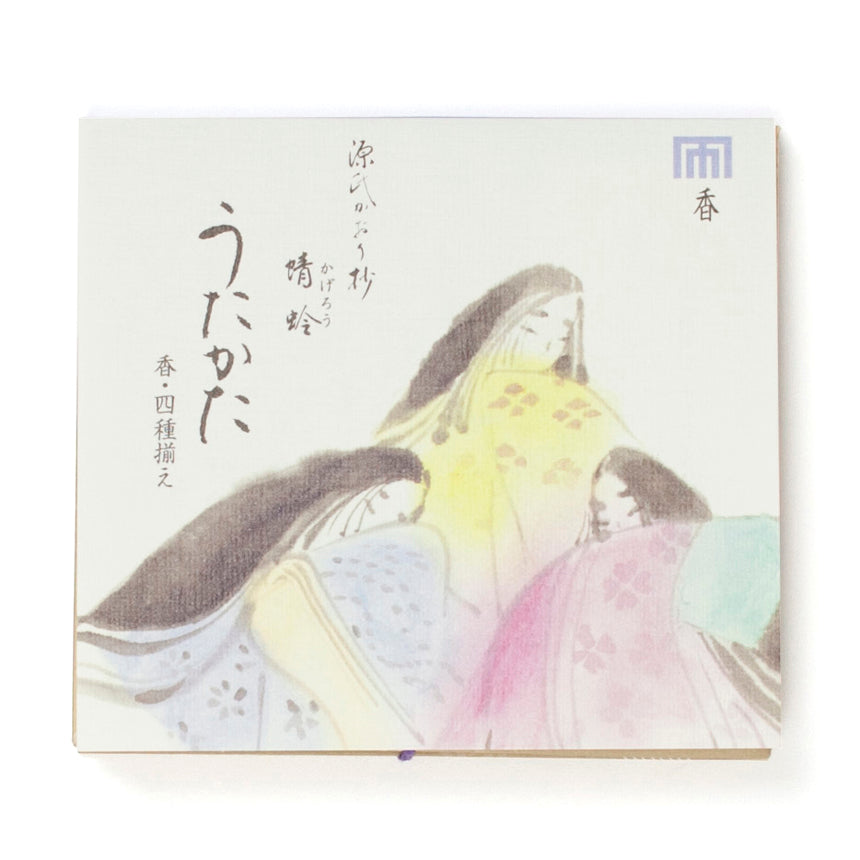 Shoyeido Genji Kaori-Sho Kagero Utakata 4 types 5 sticks each (623601)
